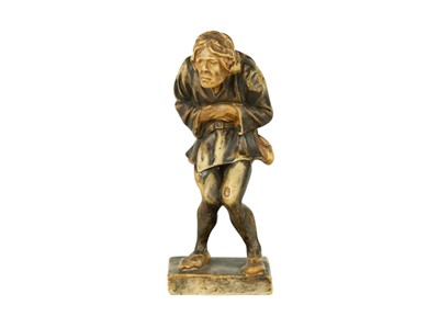 Lot 146 - An early 20th century plaster figure of Quasimodo.