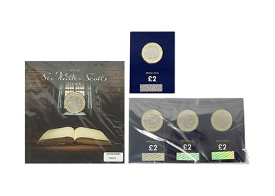 Lot 18 - A collection of eight £2 two pound Brilliant Uncirculated coin packs.