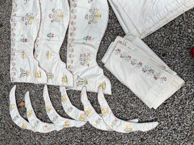 Lot 37 - Lyn Le Grice Calendar Bed Cover and Canopy