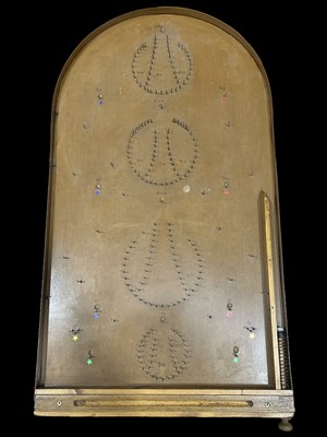 Lot 23 - A large-scale vintage bagatelle, 108cm long...