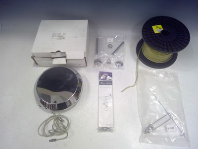 Lot 125 - A Toroidal Wire Lighting System. Six...