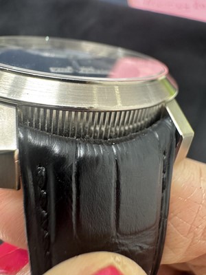 Lot 216 - PIERRE KUNZ - A PKA 001 SR retrogrades seconds gentleman's 18k white gold automatic wristwatch.