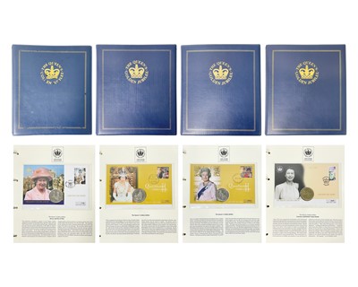 Lot 128 - Westminster Mint - Queen Elizabeth II Golden Jubilee 2002 First Day Coin Covers in 3 albums.