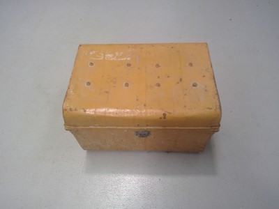 Lot 160 - A Metal Trunk. The Trunk is 39cm tall, 62cm...