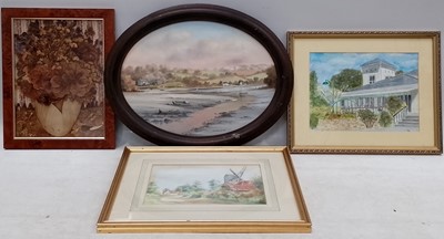 Lot 175 - Geoffrey R HERICKX (XX), Estuary at Low Tide,...
