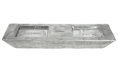 Lot 129 - A Cornish Tin Ingot. A unique opportunity to purchase the last tin from the last Cornish mine.