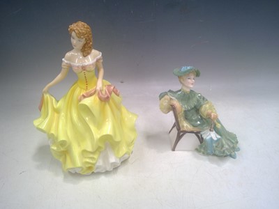 Lot 208 - Two Royal Doulton Figures. Summer and Ascot,...