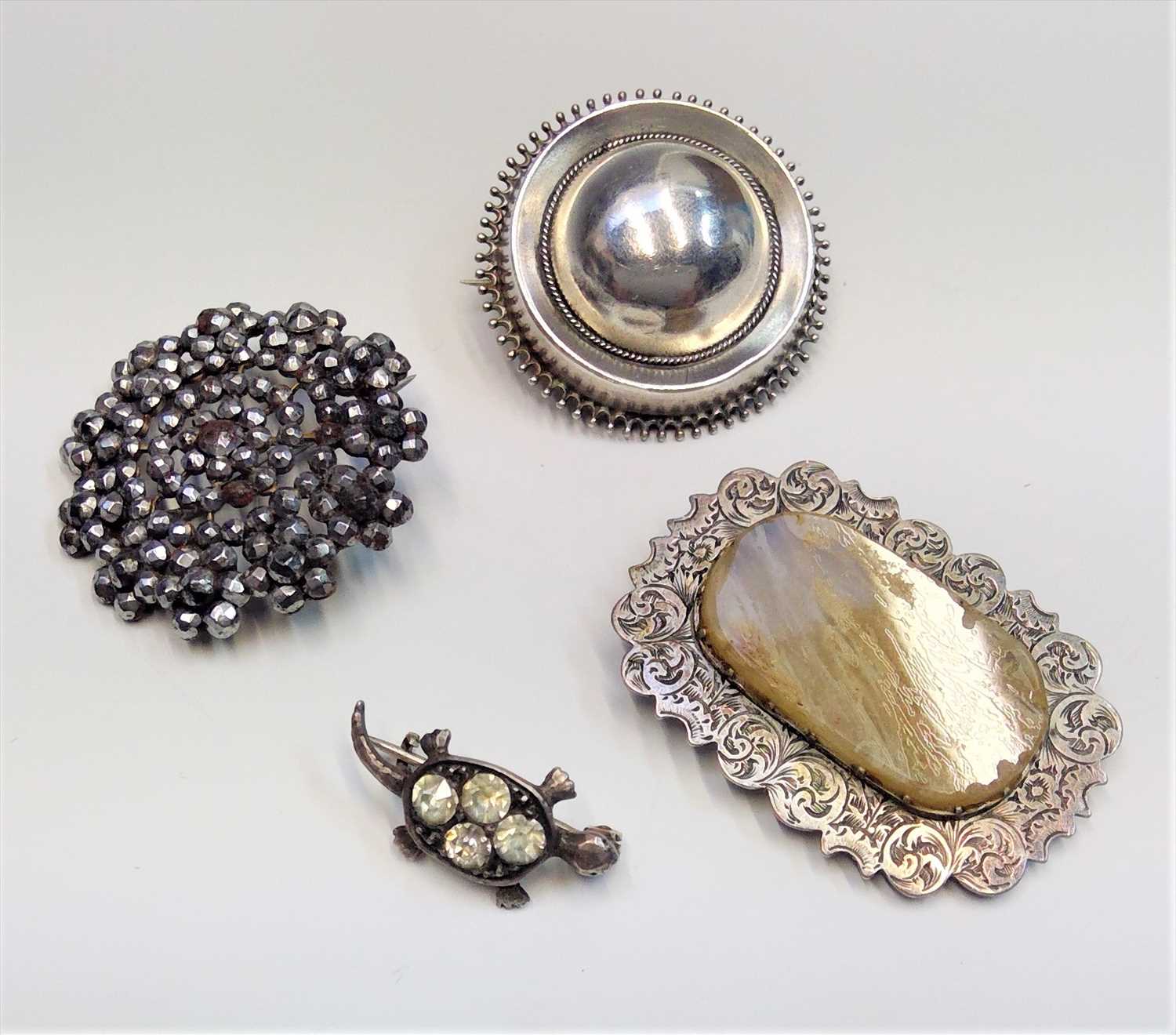 Lot 2627 Four brooches