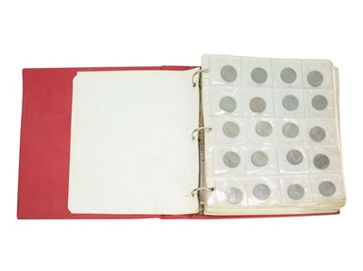 Lot 19 - Red Great Britain Coin Album.