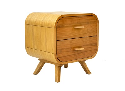 Lot 738 - A Fonteyn bedside table by Steuart Padwick.