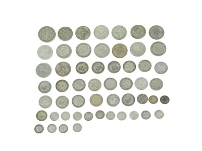 Lot 96 - Great Britain Coinage - silver pre 1947.