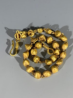 Lot 2647 - An ancient gold bracelet possibly Romano...