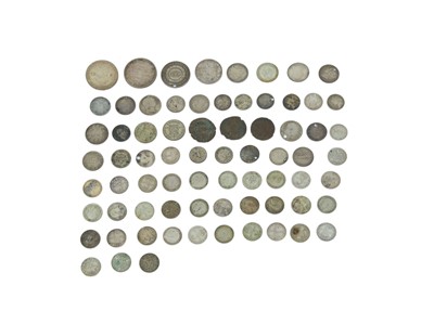 Lot 65 - Great Britain and Foreign Silver plus Roman Coins.