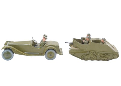 Lot 340 - Britains Army Vehicles.