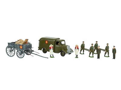 Lot 431 - Britains Army Vehicles - Red Cross.
