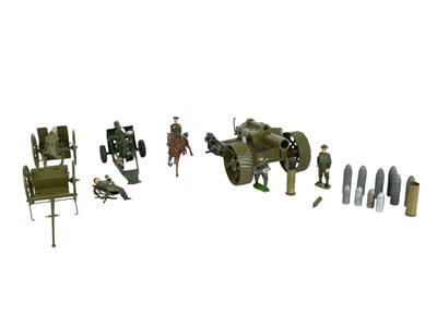 Lot 329 - Britains Army Guns.