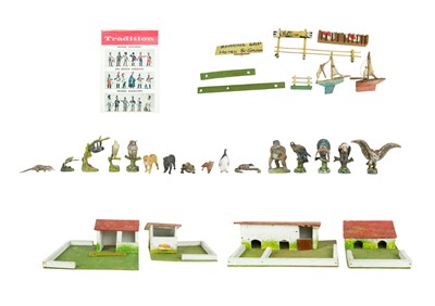 Lot 433 - Elastolin Birds and Animals etc.