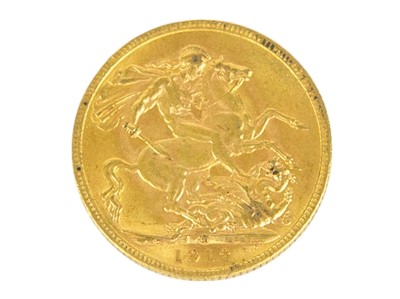 Lot 116 - 1912 KGV Sovereign.