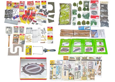 Lot 347 - Railway Accessories etc contained in three boxes.