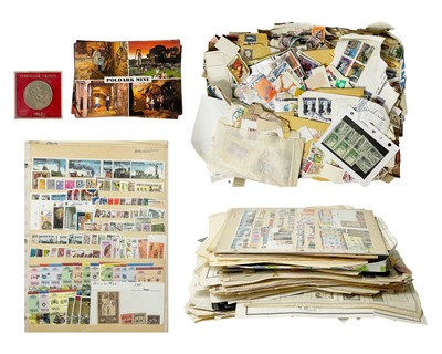 Lot 198 - WORLD STAMPS - A large collection of world stamps.