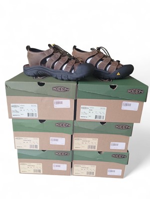 Lot 3 - Six Pairs of Men's Keen Newport Walking Sandals