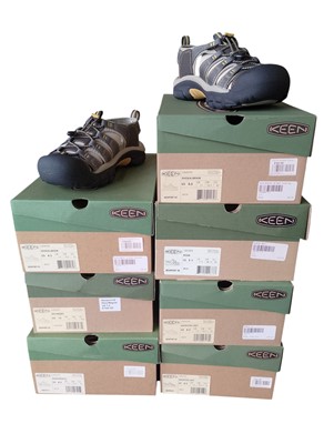 Lot 14 - Seven Pairs of Men's Keen Walking Sandals