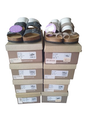 Lot 15 - Ten Pairs of Ladies Plakton Sandals