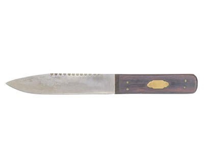 Lot 286 - A bushcraft style multi-purpose knife.