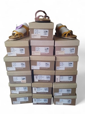 Lot 17 - Seventeen Pairs of Plakton Sandals