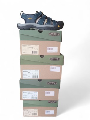 Lot 25 - Four Pairs of Men's Keen Newport Walking Sandals