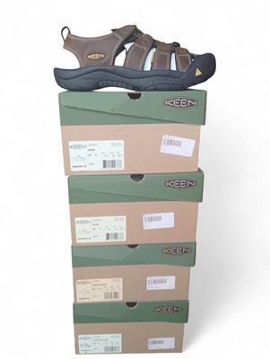 Lot 28 - Four Pairs of Men's Keen Newport Walking Sandals