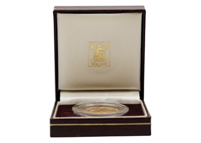 Lot 54 - HONG KONG LUNAR ANIMAL 22K GOLD MEDAL SET - A set of nine gold proof medals with booklets.