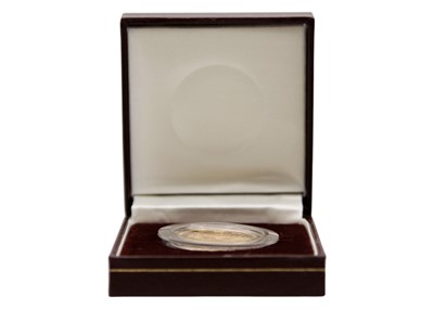 Lot 54 - HONG KONG LUNAR ANIMAL 22K GOLD MEDAL SET - A set of nine gold proof medals with booklets.