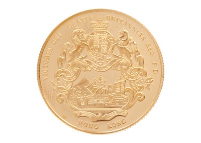 Lot 54 - HONG KONG LUNAR ANIMAL 22K GOLD MEDAL SET - A set of nine gold proof medals with booklets.