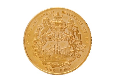 Lot 54 - HONG KONG LUNAR ANIMAL 22K GOLD MEDAL SET - A set of nine gold proof medals with booklets.