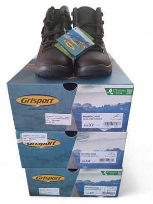 Lot 35 - Three Pairs of Ladies Grisport Hurricane Walking Boots