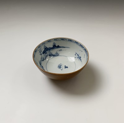 Lot 188 - A Chinese Nanking Cargo blue and white cafe-au-...