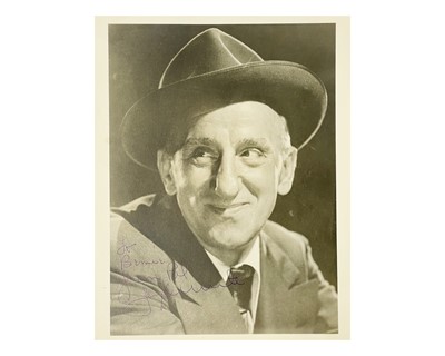Lot 244 - (Signed) Jimmy Durante