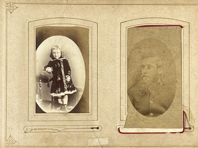 Lot 17 - (Cornwall) An album of Carte De Visite