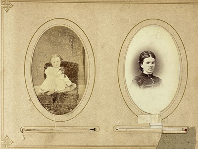 Lot 17 - (Cornwall) An album of Carte De Visite