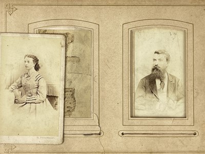 Lot 17 - (Cornwall) An album of Carte De Visite