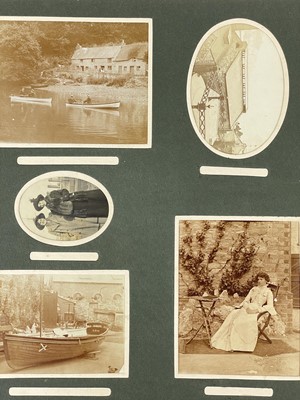 Lot 17 - (Cornwall) An album of Carte De Visite