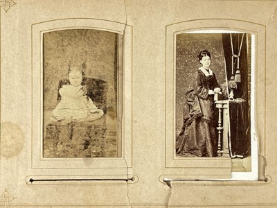 Lot 17 - (Cornwall) An album of Carte De Visite