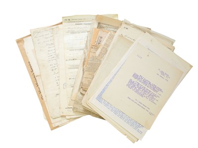 Lot 10 - Military archive of the Ellingworth family