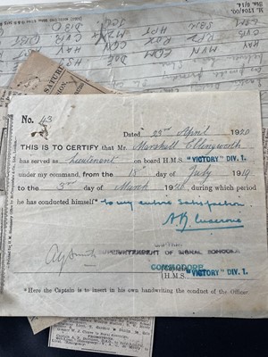 Lot 10 - Military archive of the Ellingworth family