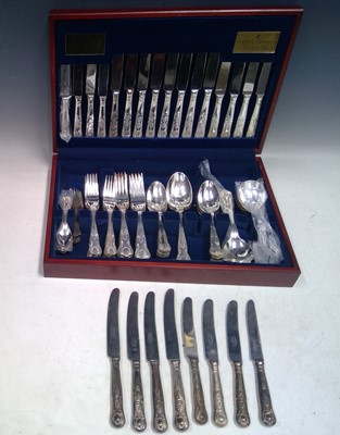 Lot 79 - Canteen Viners silver plated cutlery, and...