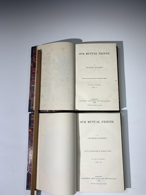 Lot 1200 - CHARLES DICKENS "Our Mutual Friend." 2 Vols,...