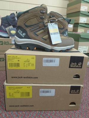 Lot 40 - Two Pairs of Ladies Jack Wolfskin Texapore Walking Boots