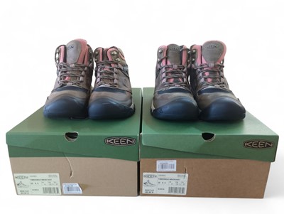 Lot 53 - Two Pairs of Ladies Keen Walking Boots