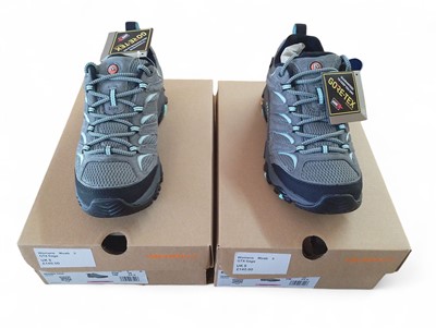 Lot 57 - Two Pairs of Ladies Merrell Moab 3 Gore-Tex Walking Shoes